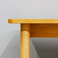 無印良品 MUJI 木製テーブル ダイニングテーブル ラバーウッド材 120×70cm ナチュラルデザイン 参考定価￥39,900- ◎