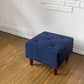カリモク60 karimoku オットマン スツール タープブルー レトロモダン ミッドセンチュリーデザイン ◎