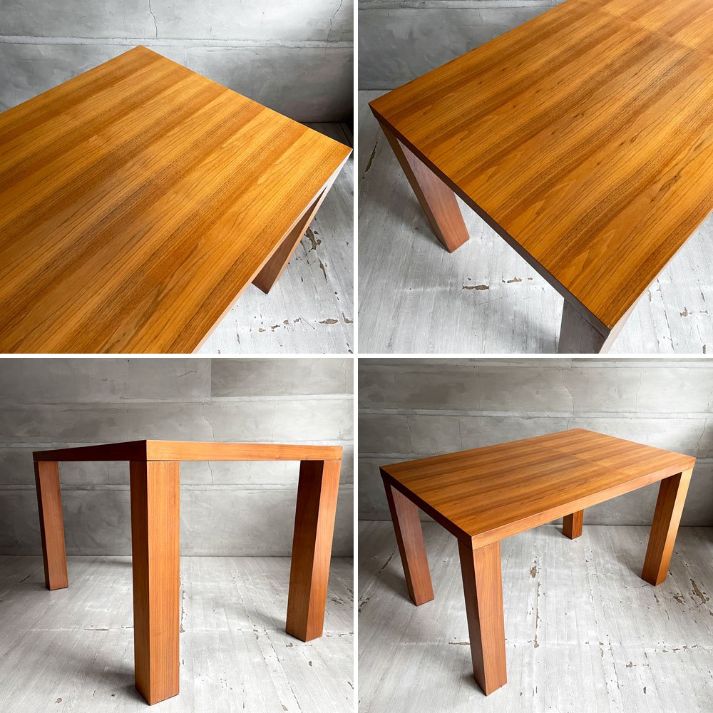 モーダエンカーサ moda en casa クラブ club ダイニングテーブル ウォールナット材 W125cm デンマーク 北欧家具 モダンデザイン ♪