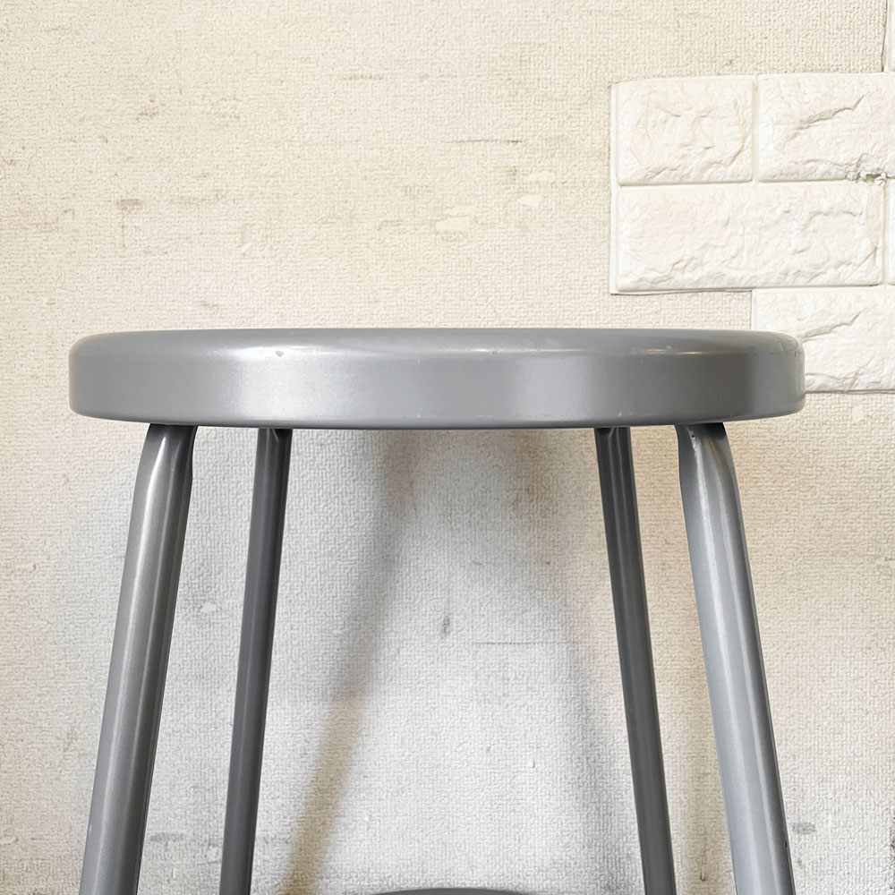 パシフィックファニチャーサービス Pacific Furniture Service P.F.S. ラボスツール LAB STOOL ハイスツール Mサイズ H61cm USビンテージスタイル 定価￥14,300- A ◎
