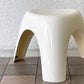 ハビタ habitat エレファントスツール elephant stool ホワイト FRP製 柳宗理 ミッドセンチュリー ビンテージ 名作 希少 ◇