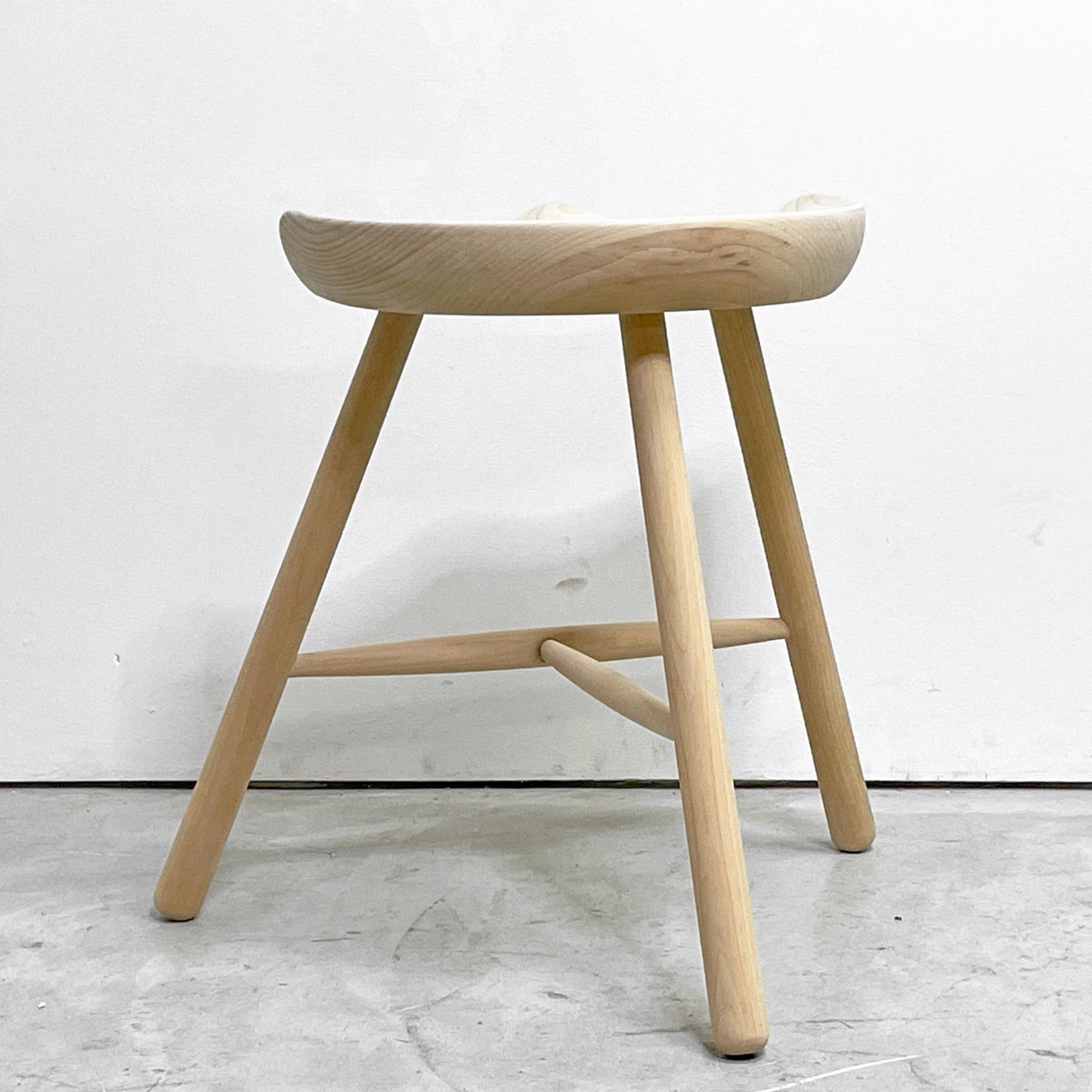 ワーナー Werner シューメーカーチェア Shoemaker Chair NO.49 スツール ビーチ材 ソープフィニッシュ ラーズ・ワーナー デンマーク 北欧家具 ●