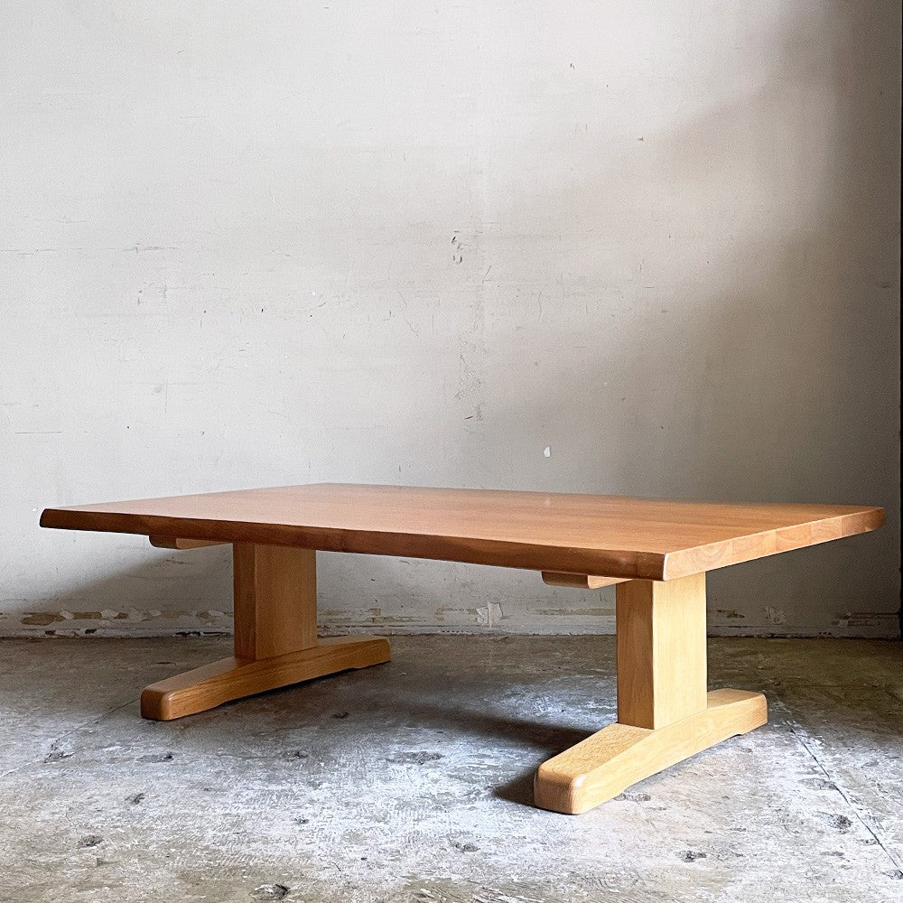 柏木工 KASHIWA 杜 ウォールナット材 オーク材 ローテーブル 座卓 W115cm 飛騨家具 国産家具 ナチュラルモダンデザイン ■