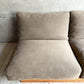 モモナチュラル MOMO Natural クラウドローソファ CLOUD LOW SOFA 2Pソファ 2人掛け オーク材 帆布 ベージュ 参考定価￥154,000- ♪