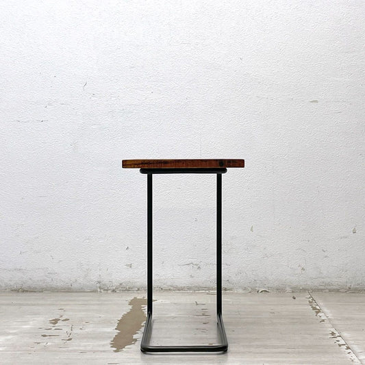 クラッシュゲート CRASH GATE ノットアンティークス Knot antiques チャイ サイドテーブル CHAY SIDE TABLE パイン古材 工業系 定価￥18,700- ●