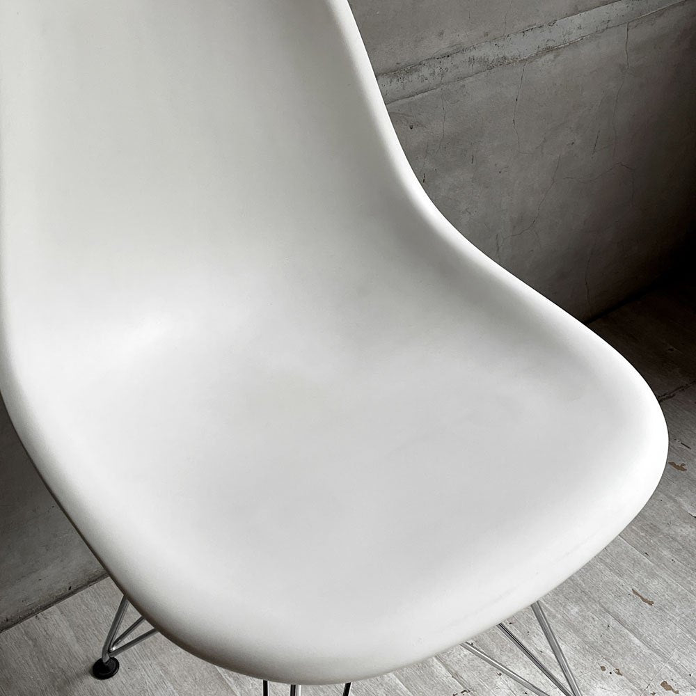 ヴィトラ vitra サイドシェルチェア ポリプロピレン製 ホワイト エッフェルベース C&R イームズ ミッドセンチュリー ♪