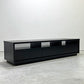 マスターウォール MASTERWAL バス BASS AV BOARD オーク無垢材使用 ブラック塗装 W180cm D48cm アカセ木工 ●