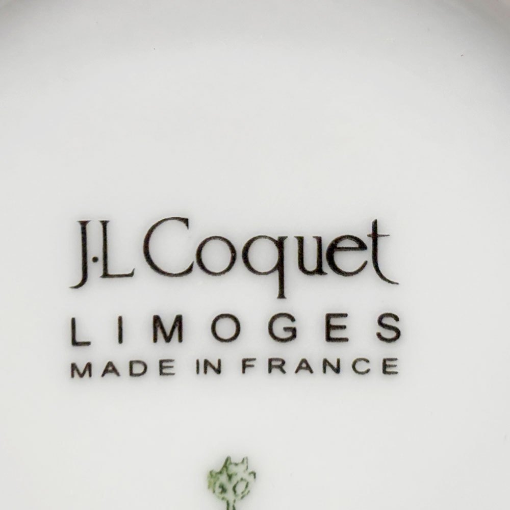 ジャン ルイ コケ JL Coquet エミスフェール Hemisphere コーヒーカップ＆ソーサー 磁器 洋食器 フランス A ●