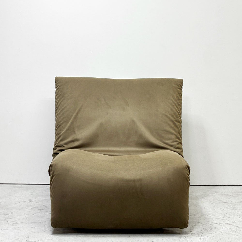 リーンロゼ ligne roset イージーカラン EASY CALIN 1P 1シーターソファ 1Pソファ カバーリング リクライニング ブラウン系カラー パスカル・ムールグ PASCAL MOURGUE ●
