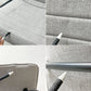 コクヨ KOKUYO オフセットフレームチェア offset frame chair オフィスチェア スタッキングチェア 4本脚 ファブリックシート スカイグレー キャスター D ●