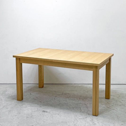 イデー IDEE アッシュ エクステンション テーブル ASH EXTENSION TABLE 伸長式 W140～220 ナチュラル 定価￥193,600- ●
