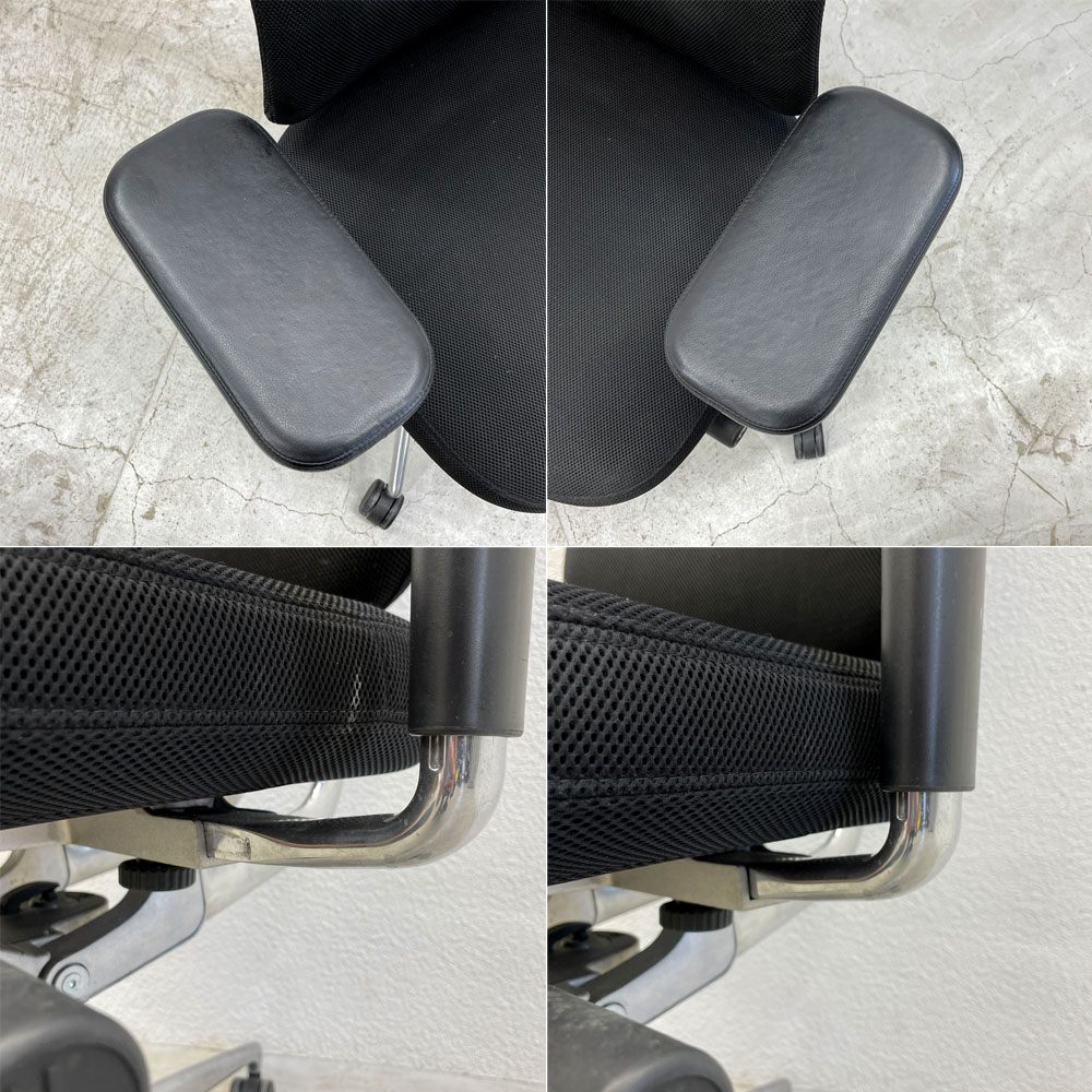 ヴィトラ vitra ヘッドライン Headline デスクチェア ハイバック オフィス ジャケットハンガー付き リクライニング キャスターベース マリオ・ベリーニ ＆ クラウディオ・ベリーニ 〓