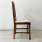 UKビンテージ UK Vintage マホガニー材 ダイニングチェア ファブリックシート クラシカル 英国家具 アンティーク ロイズアンティークス Lloyd's Antiques 購入品 B ●