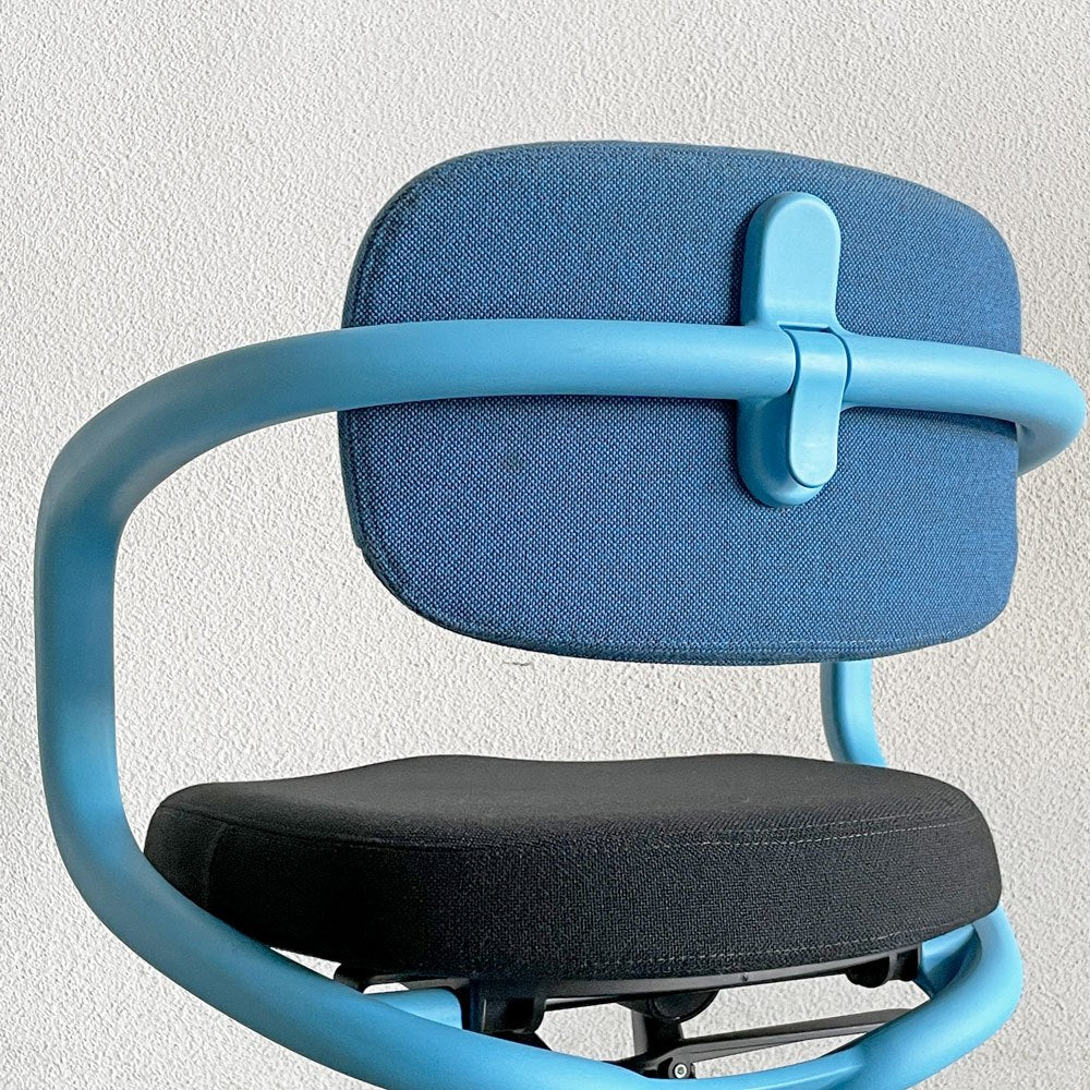 ヴィトラ Vitra オールスター Allstar オフィスチェア デスクチェア ブルー×ブラック コンスタンチン・グルチッチ 定価￥163,900- 〓