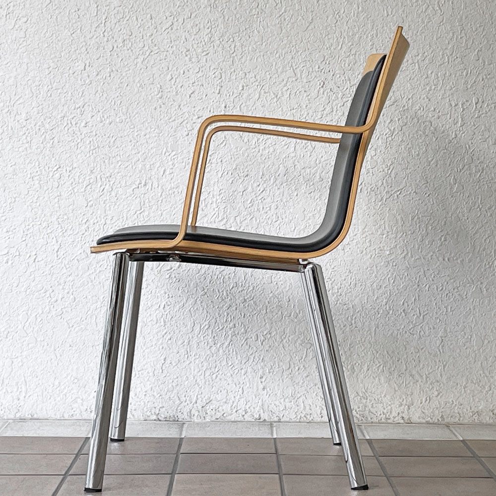 ラムホルツ LAMMHULTS コーパス アームチェア Corpus Armchair プライウッド アームチェア バーチ材 スタッキング スウェーデン 北欧家具 B ◇