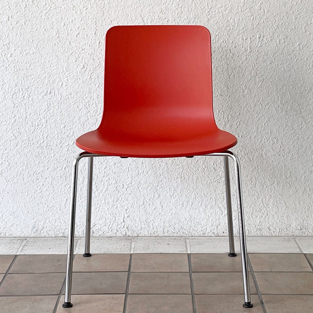 ヴィトラ vitra ハルチューブ HAL Tube サイドチェア ダイニングチェア ブリック スタッカブル ジャスパー・モリソン ◇