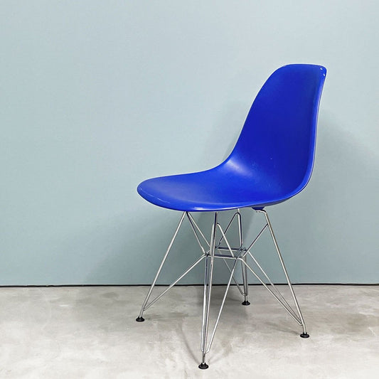ヴィトラ vitra サイドシェルチェア エッフェルベース ブルー ポリプロピレン イームズ ミッドセンチュリー ◎