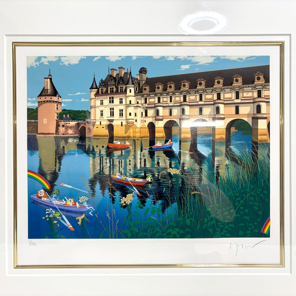 ヒロ ヤマガタ 山形博導 アーリーモーニング シルクスクリーン スクリーンサイズ 38×28.5cm ed.1/CCL（＝1/225）直筆サイン入り 額装品 ●
