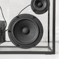 トランスペアレントスピーカー TRANSPARENT SPEAKER ブルートゥース ブラックコード 北欧 スウェーデン モダンデザイン 定価：176,000円 ◎