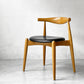 カールハンセン＆サン Carl Hansen & Son CH20 エルボーチェア ダイニングチェア オーク材 レザー 本革 ハンス・J・ウェグナー ★