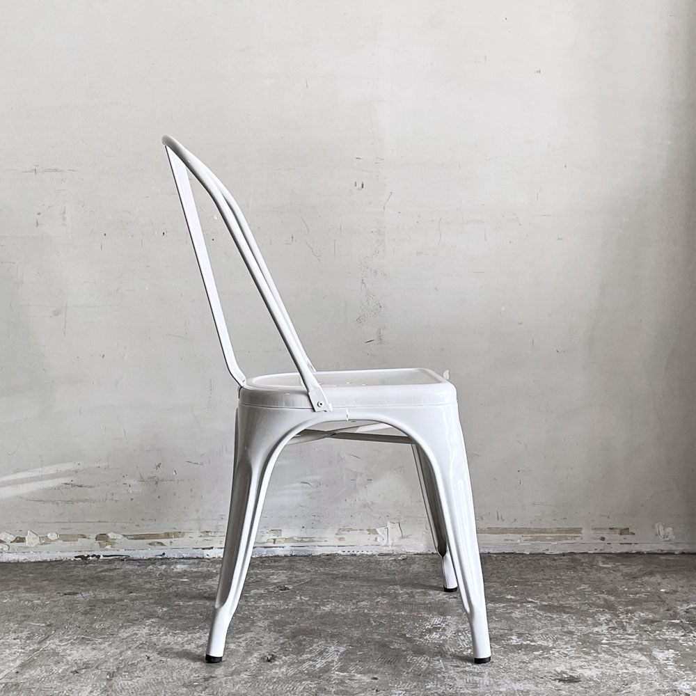 トリックス TOLIX エーチェア A-chair ダイニングチェア スタッキング ホワイト フランス インダストリアルスタイル カフェスタイル ■