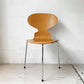 フリッツハンセン Fritz Hansen アントチェア 3本脚 ビーチ材 ラッカー仕上げ アルネ・ヤコブセン 北欧家具 2004年製 ★