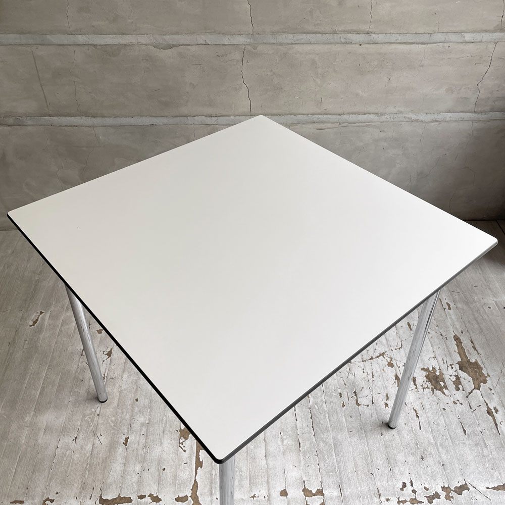 ヴィトラ vitra ハルテーブル HAL Table Square ダイニングテーブル スクエア W75cm ホワイト ジャスパー・モリソン 廃番 ♪