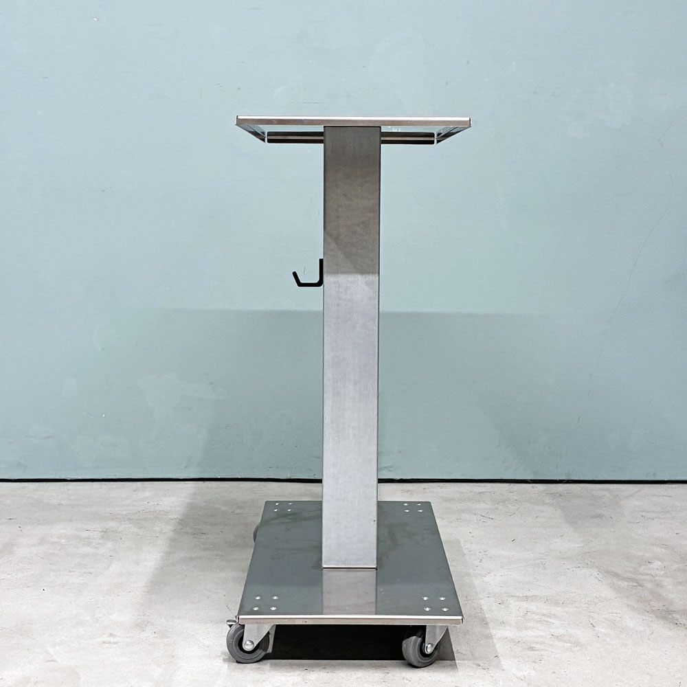 ロンバス・ラボ rhombus lab サス・サイド・トロリー sus side trolley サイドテーブル ワゴン キャスター フック付き ステンレス 店舗什器 ◎