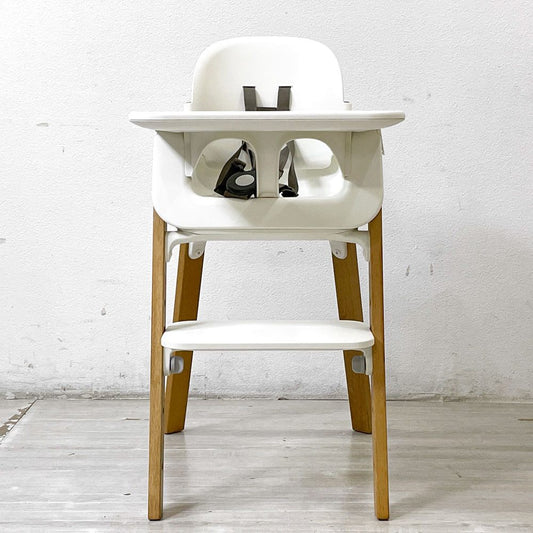 ストッケ STOKKE ステップス チェア Steps Chair ベビーチェア ベビーセット トレイ付き ●