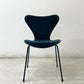 フリッツハンセン Fritz Hansen 3107 セブンチェア フルパティング アルネ・ヤコブセン ミッドナイトブルー デンマーク 北欧家具 B ●