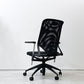 ヴィトラ vitra メダ2チェア MEDAⅡ オフィスチェア デスクチェア 昇降機能 リクライニングロック ブラック アルベルト・メダ 現状品 ●