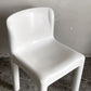 カルテル Kartell バルトリチェア 4875 Chair ダイニングチェア サイドチェア ポリプロピレン製 ホワイト カルロ・バルトリ Carlo Bartoli イタリア ビンテージ ■