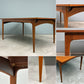 ビンテージ Vintage チーク材 エクステンションダイニングテーブル W168-244cm 伸長式 EX 北欧スタイル ◎