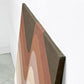 ファブリックパネル ウェーブ グラデーション WAVE GRADATION 65.5×106cm テキスタイル ミッドセンチュリーデザイン ●