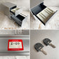 カッシーナ Cassina ixc. AFドロワー AF DRAWER デスクキャビネット ワゴン 鍵付き トレー付属 キャスターロック機能付き イタリア ミニマルデザイン A ♪