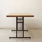 クラッシュゲート CRASH GATE ノットアンティークス Knot antiques グリット2 GRITⅡ リビングダイニングテーブル w140cm インダストリアルデザイン ●