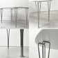 フリッツハンセン Fritz Hansen Bテーブル スーパー楕円テーブル ダイニングテーブル ピート・ハイン ブルーノ・マットソン アルネ・ヤコブセン デンマーク 北欧家具 ●