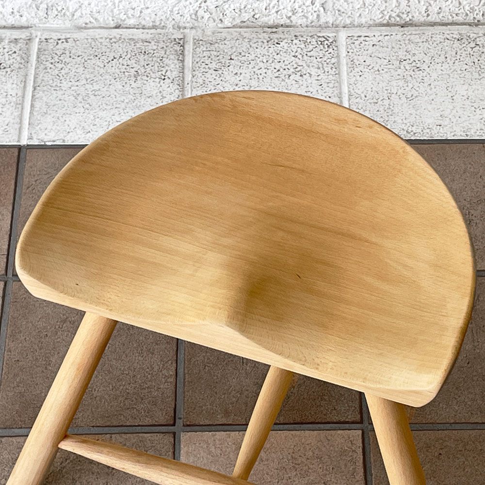 ワーナー Werner シューメーカーチェア Shoemaker Chair NO.42 スツール ビーチ材 ラーズ・ワーナー デンマーク ◇