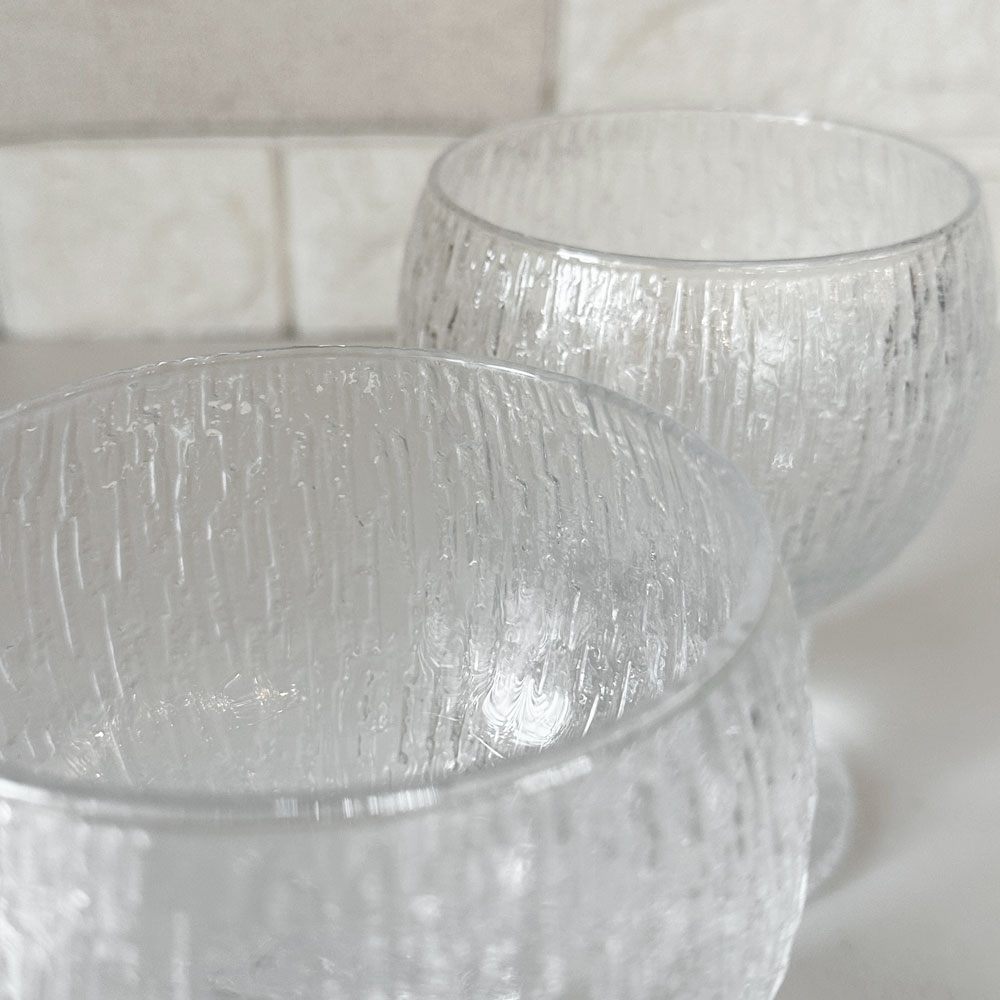 イッタラ iittala ケッケリト Kekkerit ビアグラス H14cm ティモ・サルパネヴァ ビンテージ ペア 北欧食器 B ◎