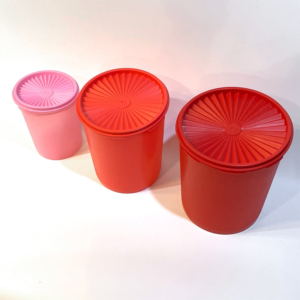 タッパーウェア Tupperware グランプリデコレーターギフト 3個セット 未使用保管品 箱 冊子付 ★