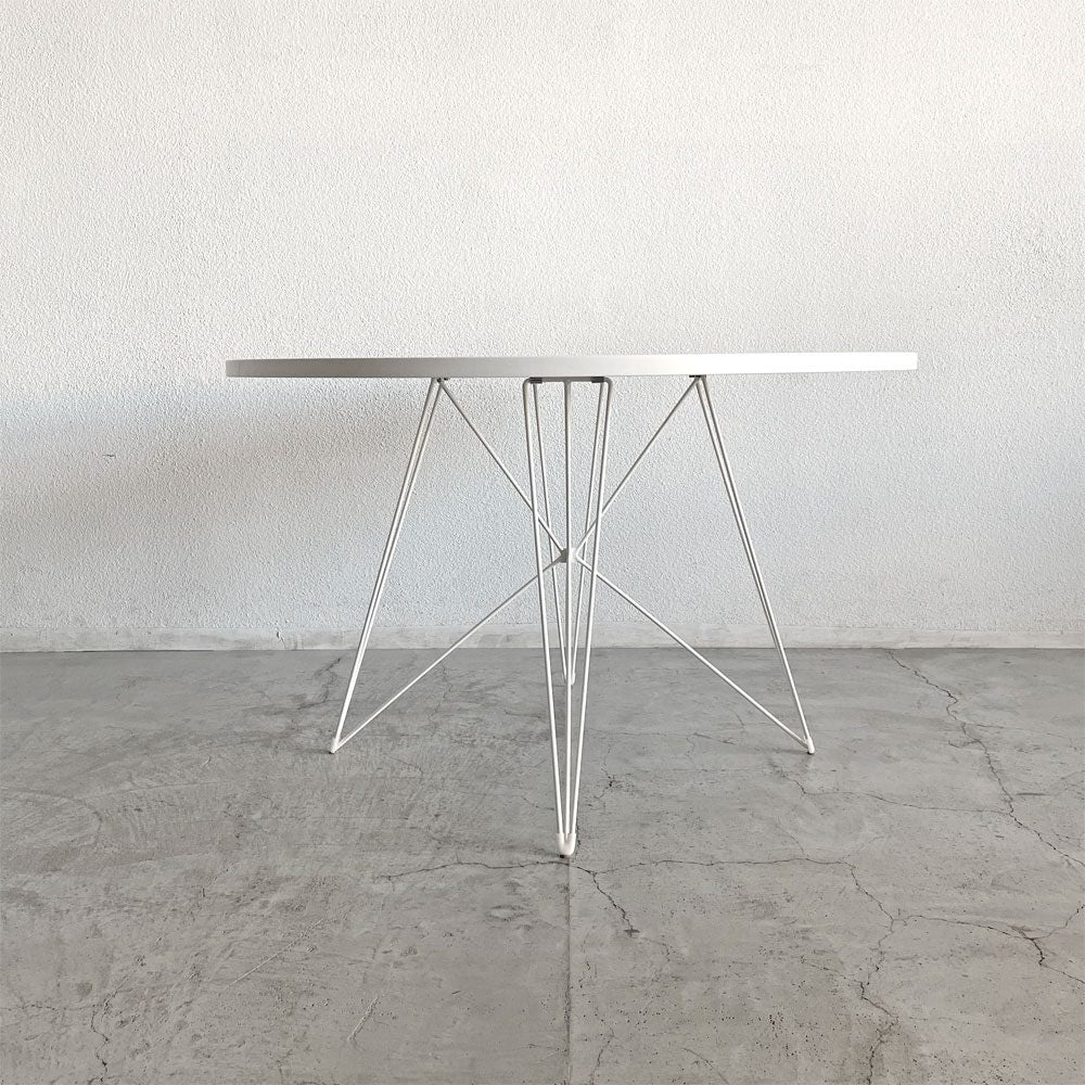 マジス MAGIS タヴォロ XZ3 TAVOLO ラウンドテーブル Φ120cm 丸テーブル ホワイト スタジオ・テクノ・マジス Studio Techno Magis 参考価格約19.7万の品 イタリアモダン 〓