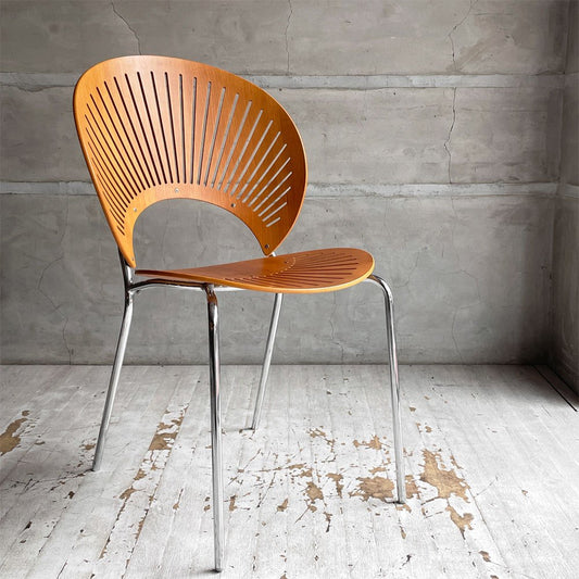 フレデリシア FREDERICIA トリニダード チェア TRINIDAD CHAIR ダイニングチェア チェリー材 ナナ・ディッツェル デンマーク B ♪