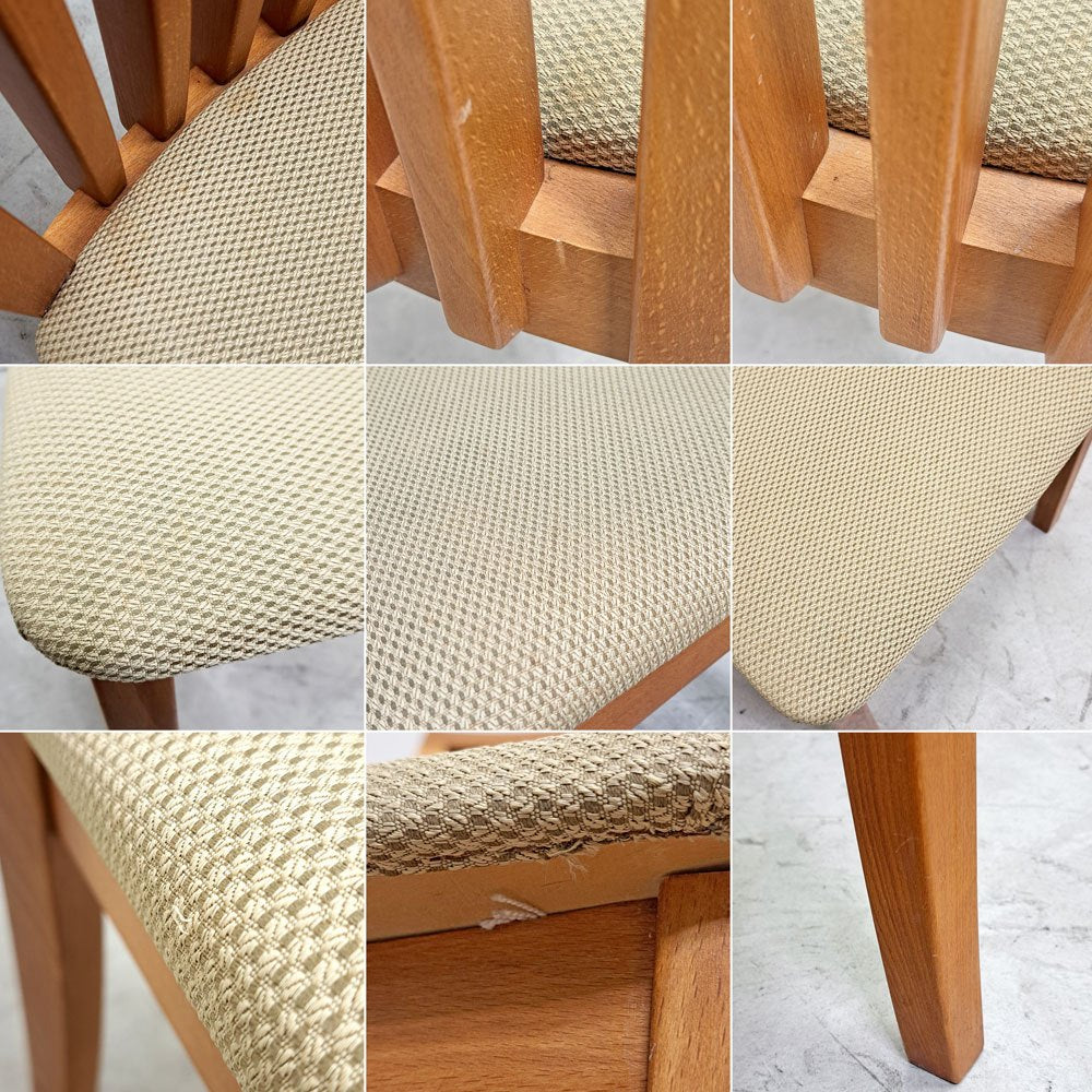 スコービー Skovby ダイニングチェア SM66 ビーチ材 ファブリック モダンデザイン デンマーク 北欧家具 D ●