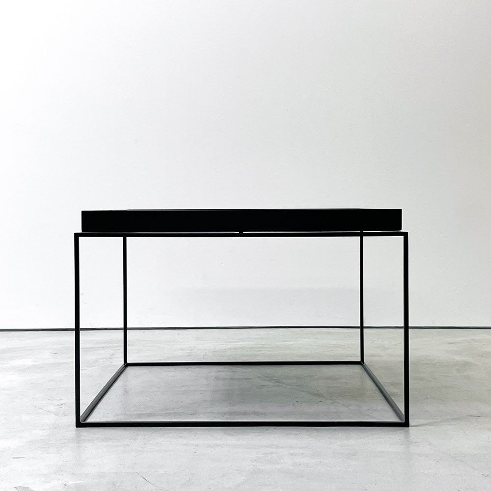 ヘイ HAY トレイテーブル Tray Table コーヒーテーブル センターテーブル ブラック W60cm スクエア 2Way 北欧 デンマーク ●