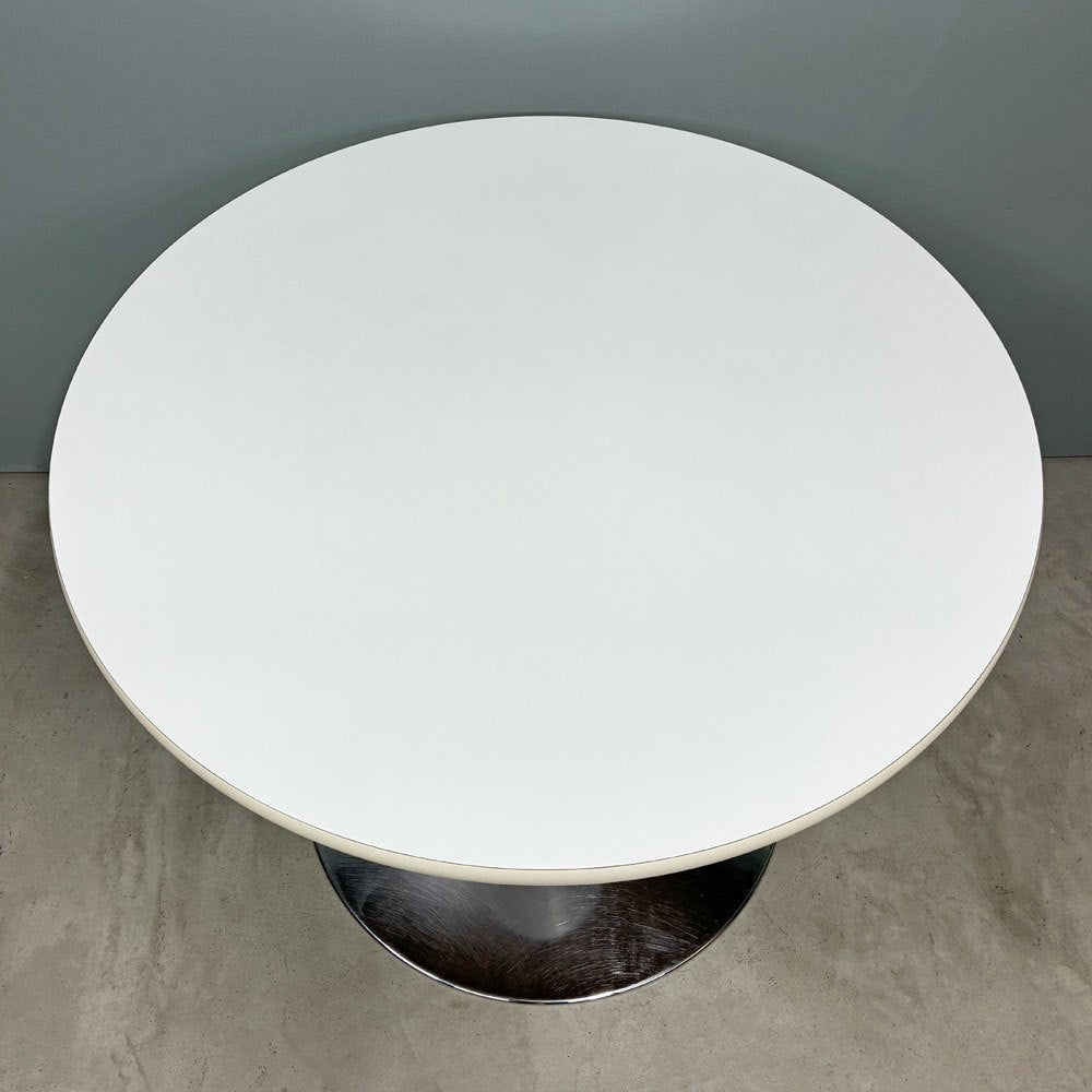 フレデリシア Fredericia ラウンドテーブル カフェテーブル Φ90cm ハンス・サンガイン・ヤコブセン Hans Sandgren Jakobsen 北欧モダン ◎