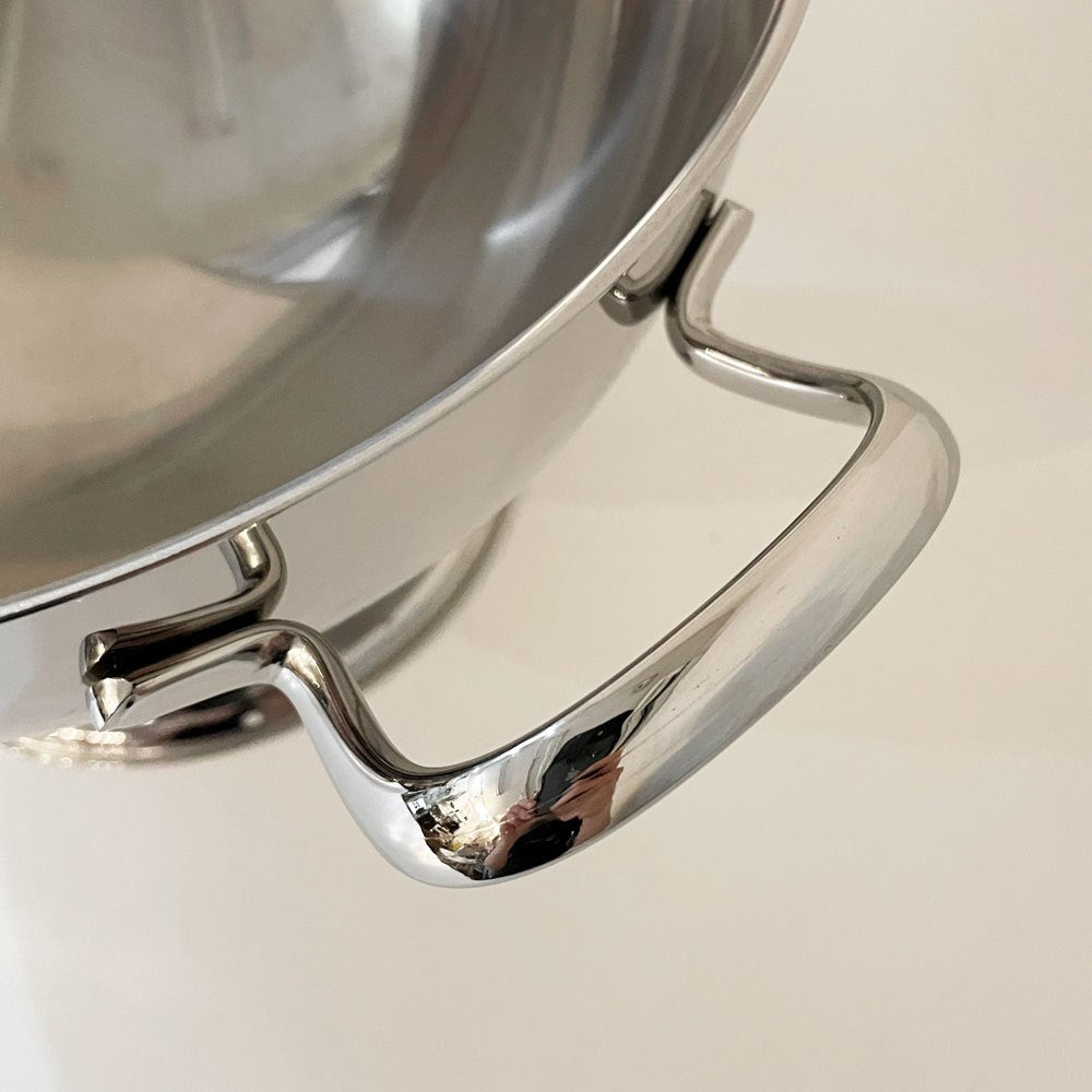 アレッシィ ALESSI ハンドル付ボウル チューリン W31.5cm ステンレス製 アルフラアレッシィ イタリア 廃番 ◎