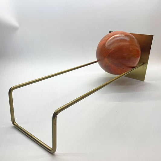 HERE by DETAIL スロープ ブックエンド Slope Bookend レコードスタンド マンゴーウッド ゴールドフレーム 天然木 インテリア ★