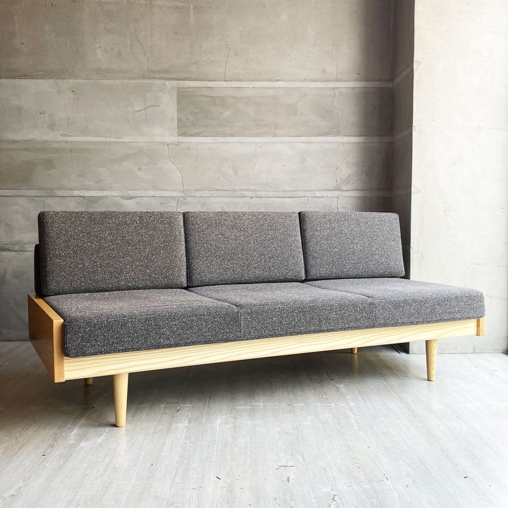 グラフ graf × 相合家具 SOGO adシリーズ デイベッドソファ L DAY BED SOFA ホワイトアッシュ材 北欧スタイル 定価￥338,800～♪