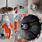 ファットラヴァ Fat lava ペンダントランプ ペンダントライト 陶製シェード セラミック 照明 Φ19cm 西ドイツ ビンテージ 希少 ■