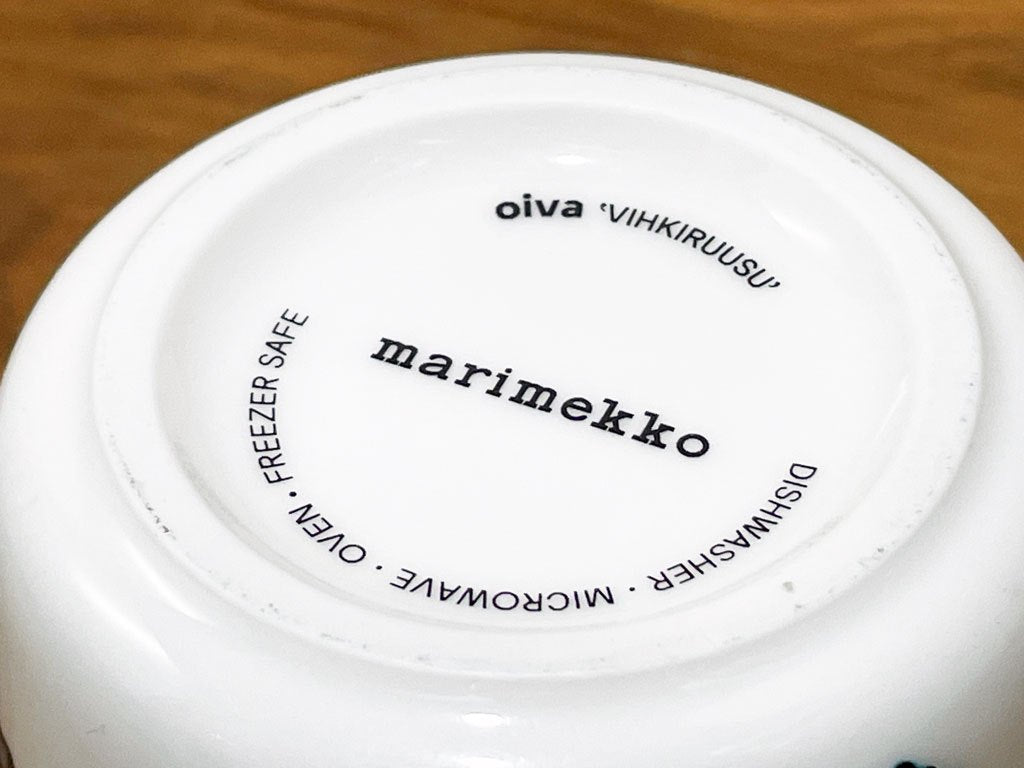 マリメッコ marimekko ヴィヒキルース VIHKIRUUSU ラテマグ ライトブルー マイヤ・イソラ Maija Isola 北欧食器 廃番 ◇